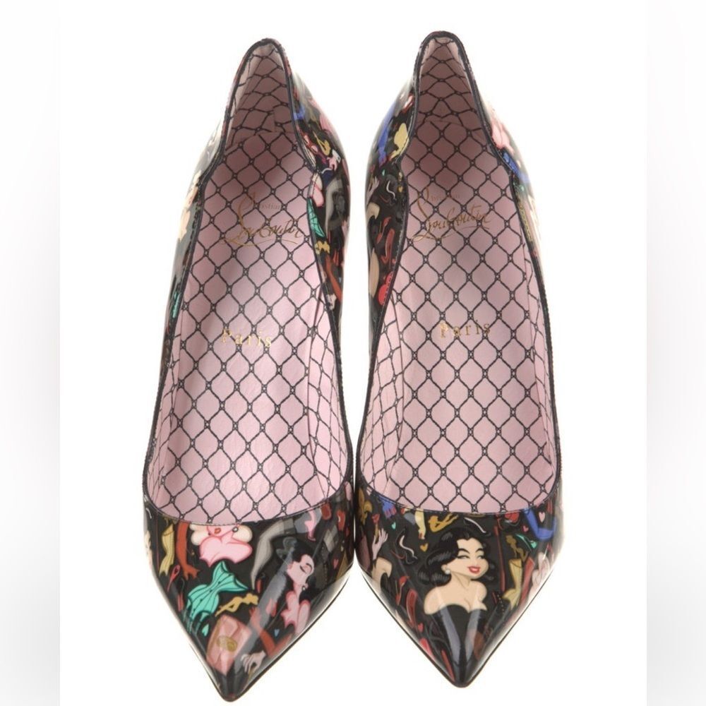 Christian Louboutin Printed Pumps - Picture 5 of 6